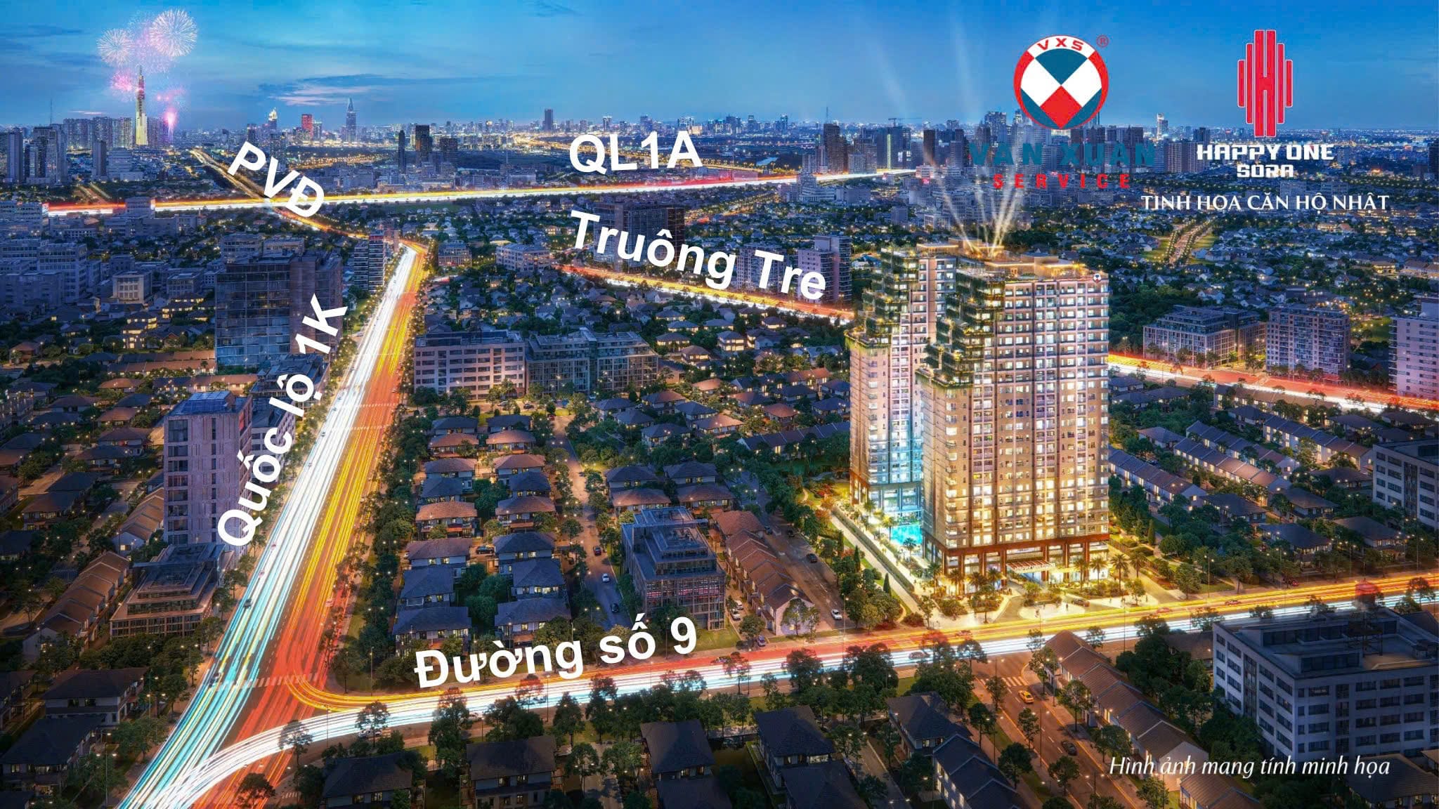 sơ đồ vị trí dự án