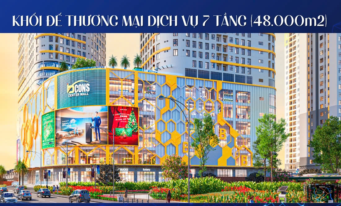 khu 7 tầng trung tâm thương mại