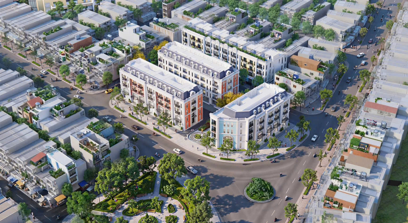 phối cảnh dự án đào tấn diamond city