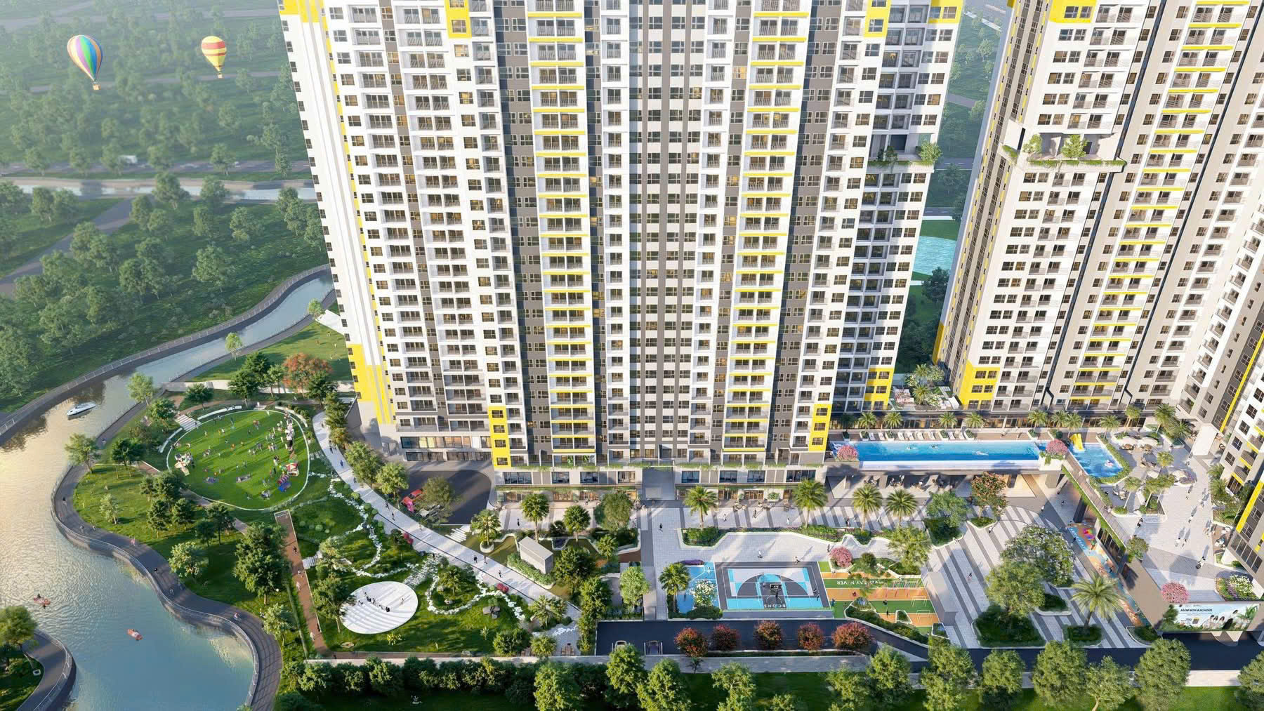 phối cảnh tiện ích nội khu