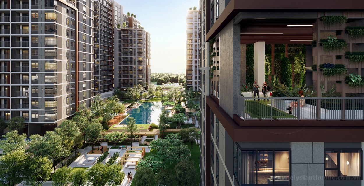 nội khu dự án gamuda thuận an