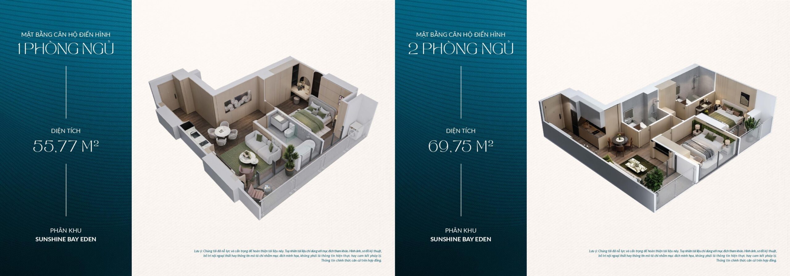 thiết kế căn hộ 2pn
