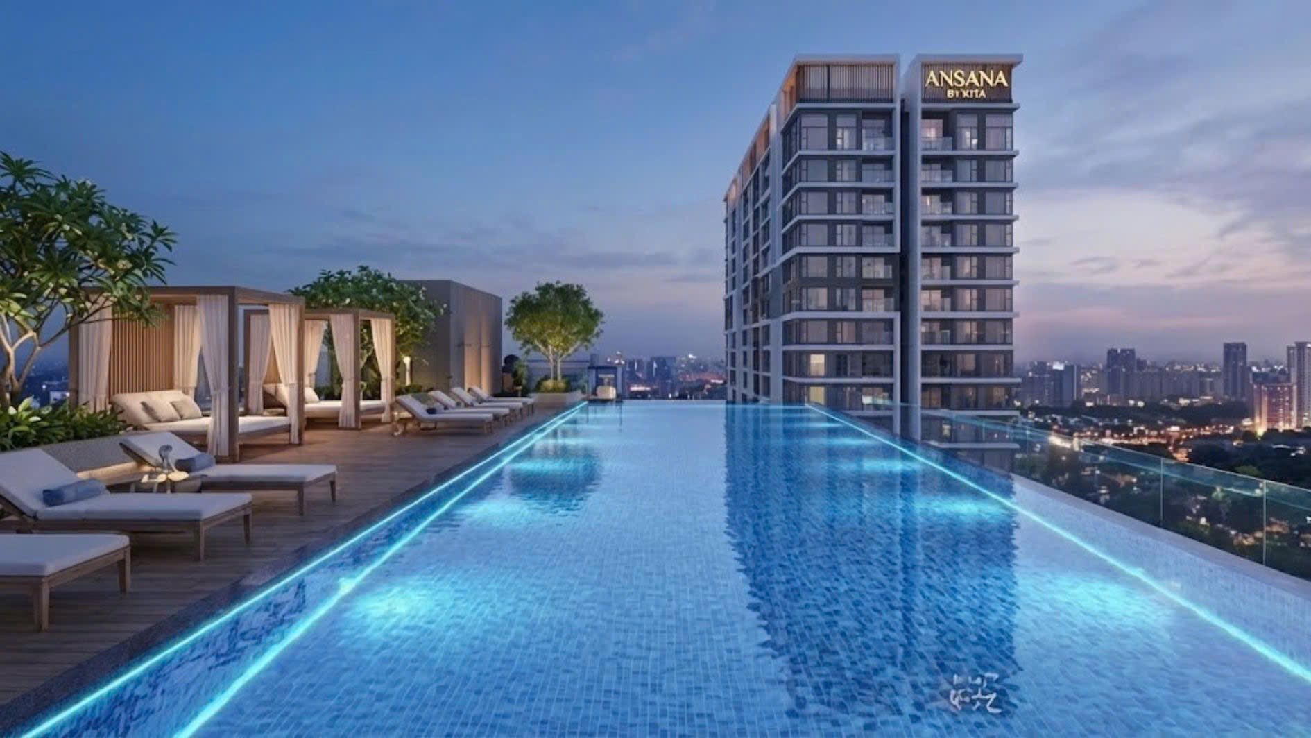 tiện ích hồ bơi ansana kita