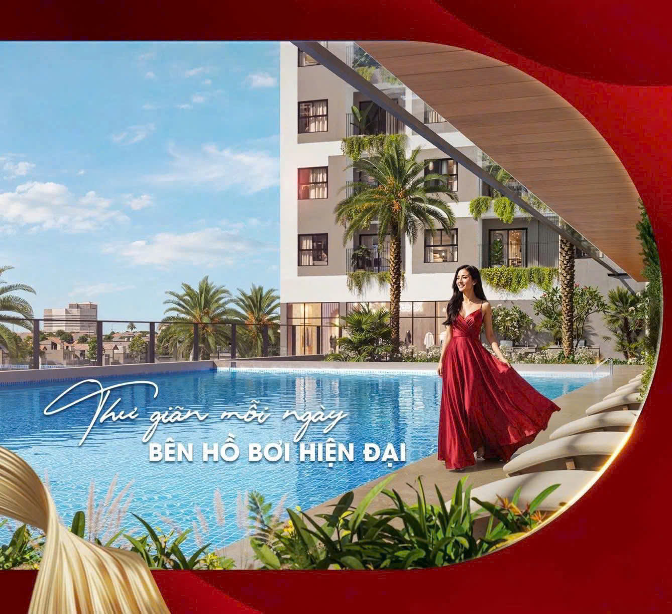 tiện ích hồ bơi dự án