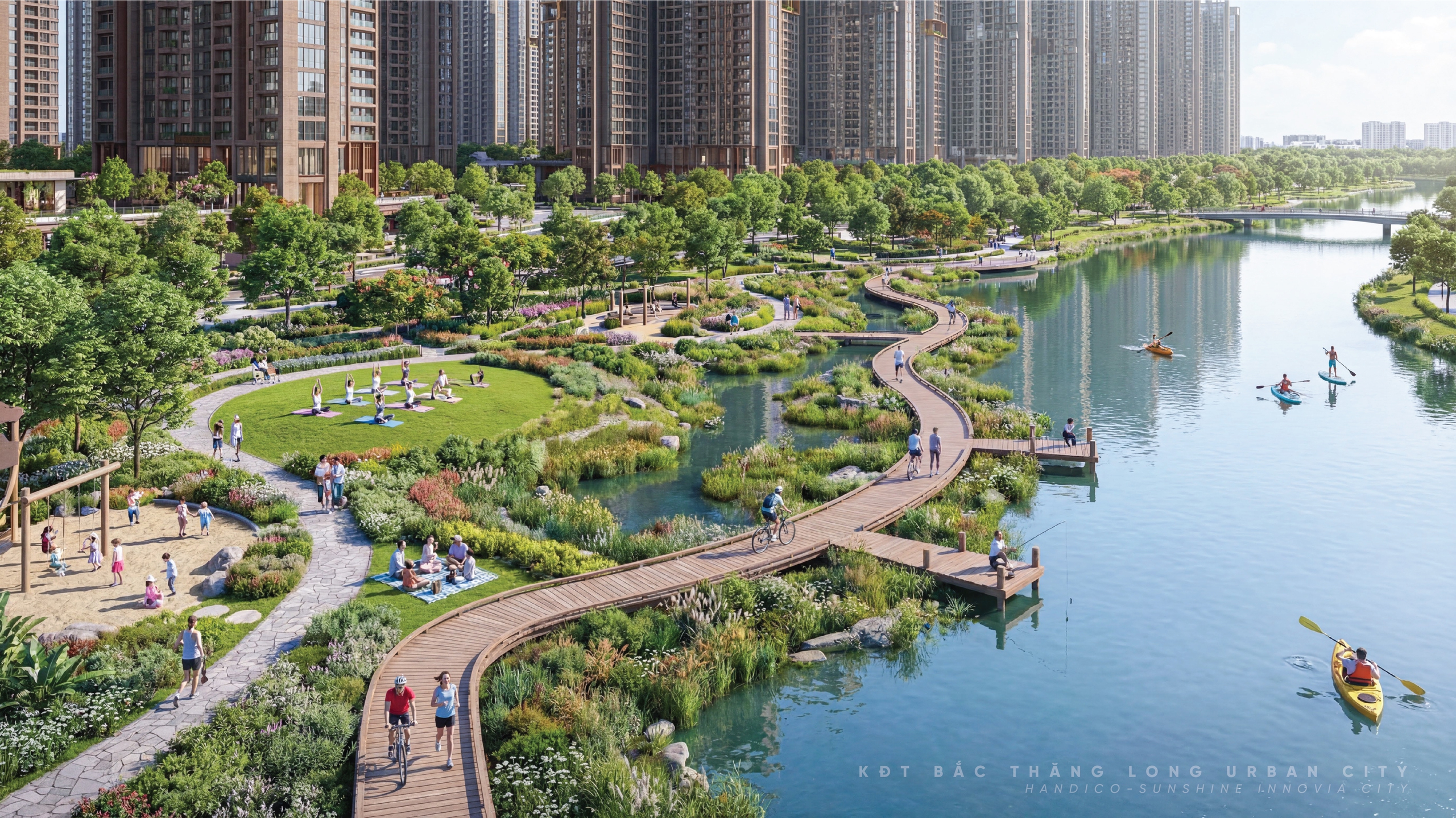 công viên dự án urban city
