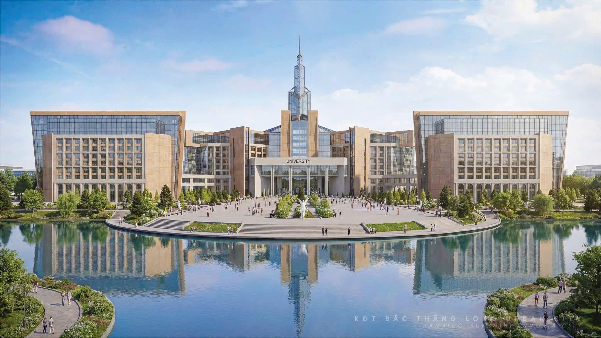 trường đại học trong khu đô thị