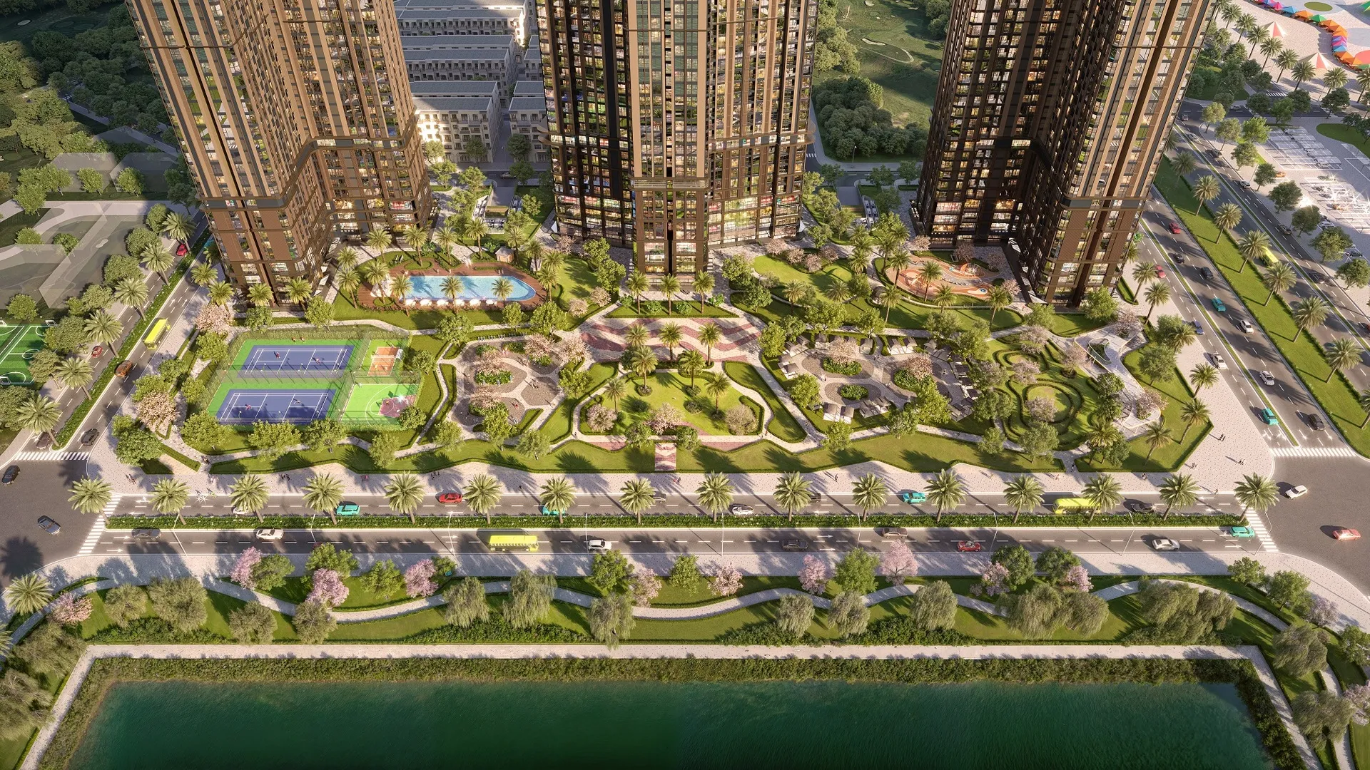 công viên nội khu dự án