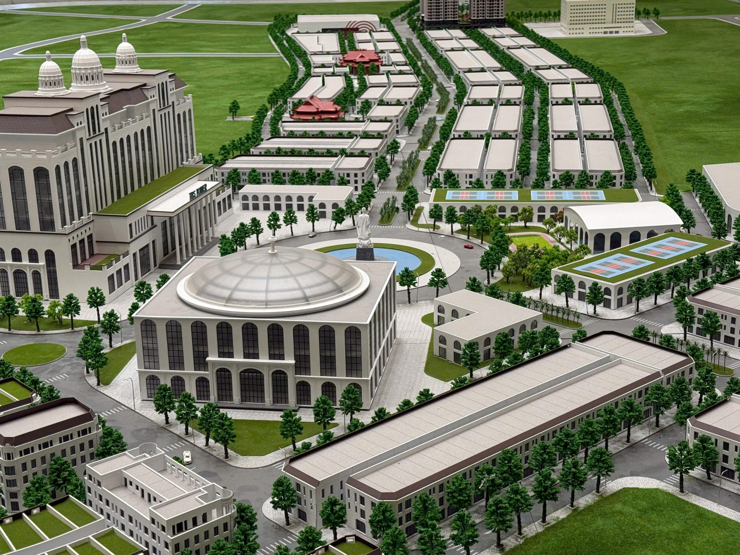 khu nhà phố green square