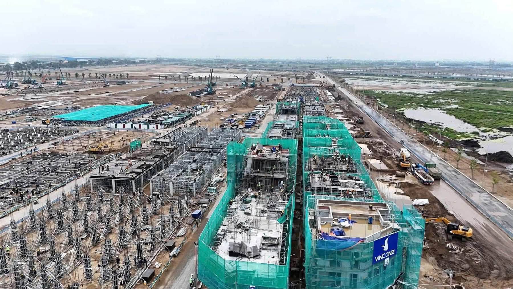 tiến độ thi công dự án